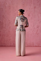 PRINTED SIDE CUT JACKET